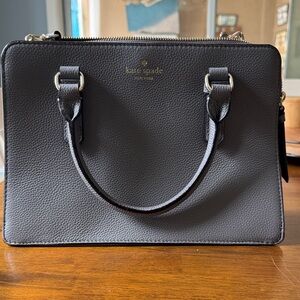 Kate Spade Gray Leather Handbag
